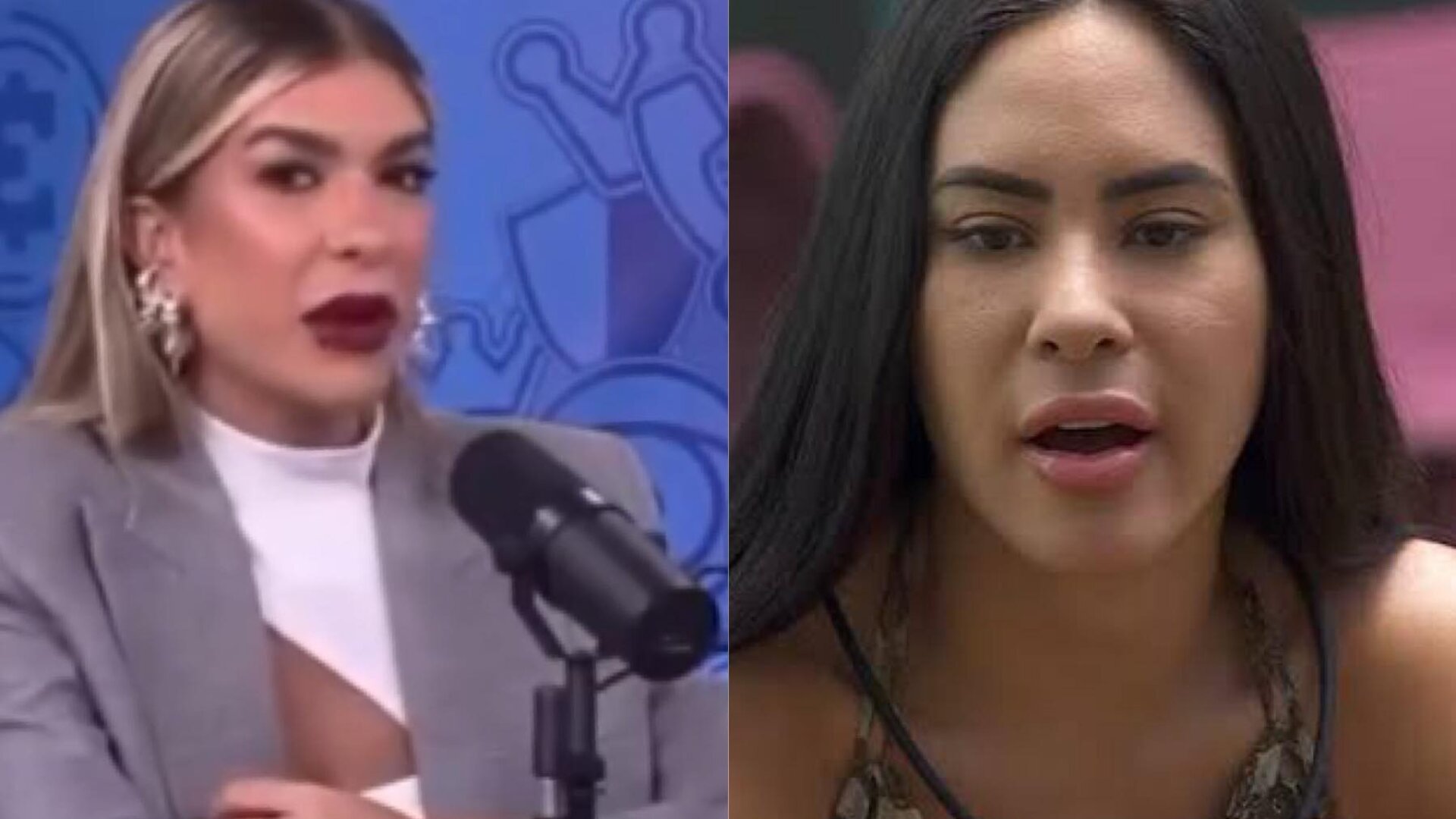Lore Improta e Isabelle, do 'BBB 24'