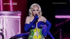 Madonna - Reprodução/TV Globo