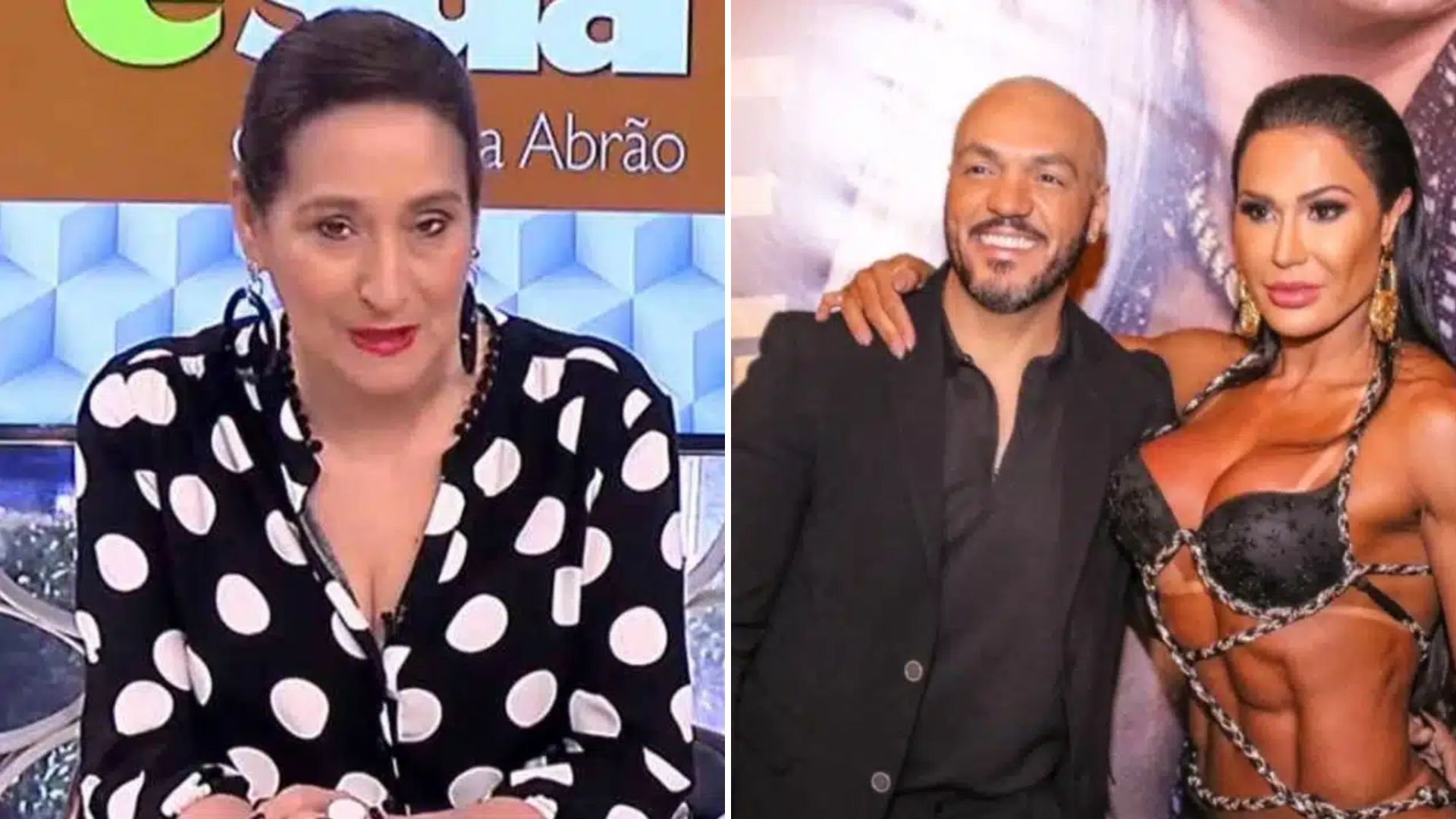 Sônia Abrão, Belo e Gracyanne Barbosa - Reprodução/RedeTV/Instagram
