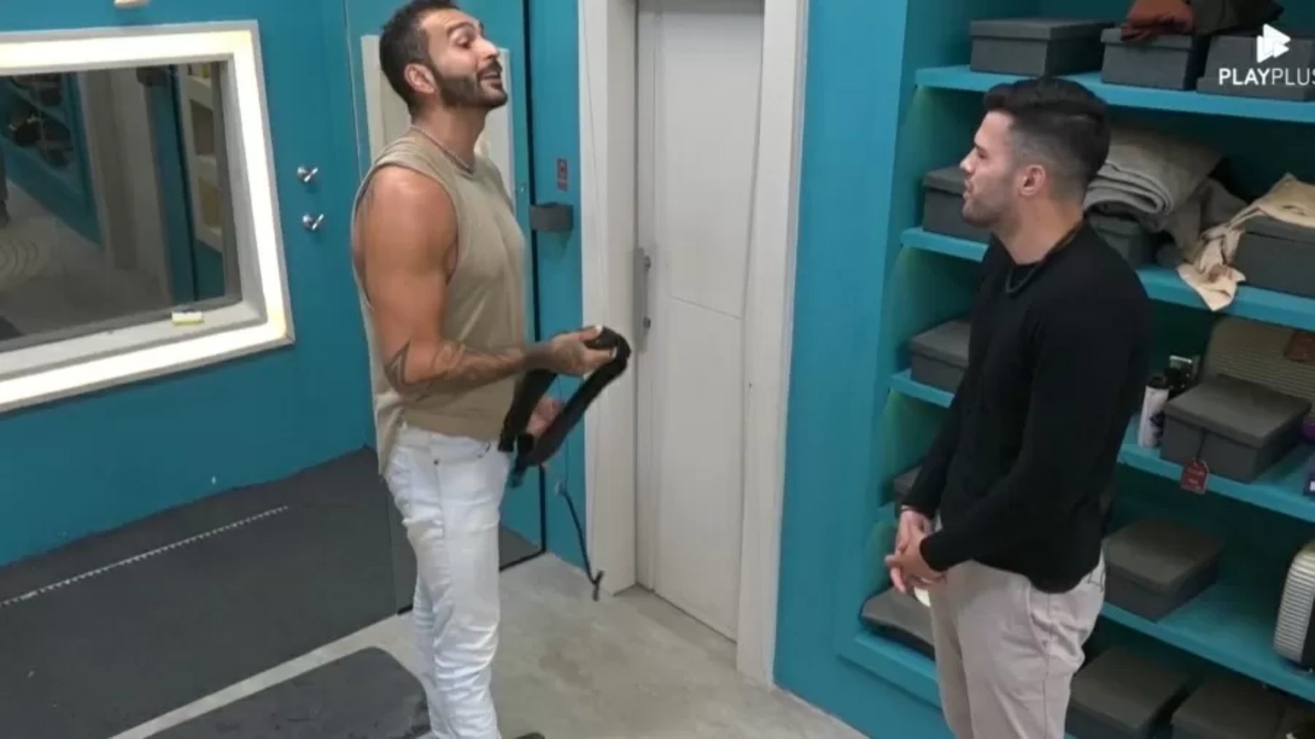 Kaio e Brenno em 'A Grande Conquista' - Reprodução/Record