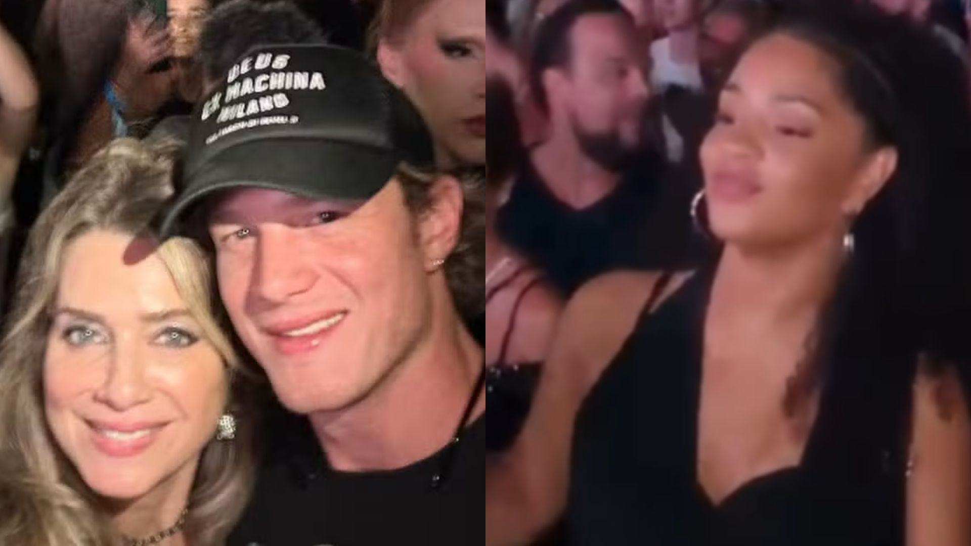 Leticia Spiller e Juliana Alves no show da Madonna - Reprodução/Instagram