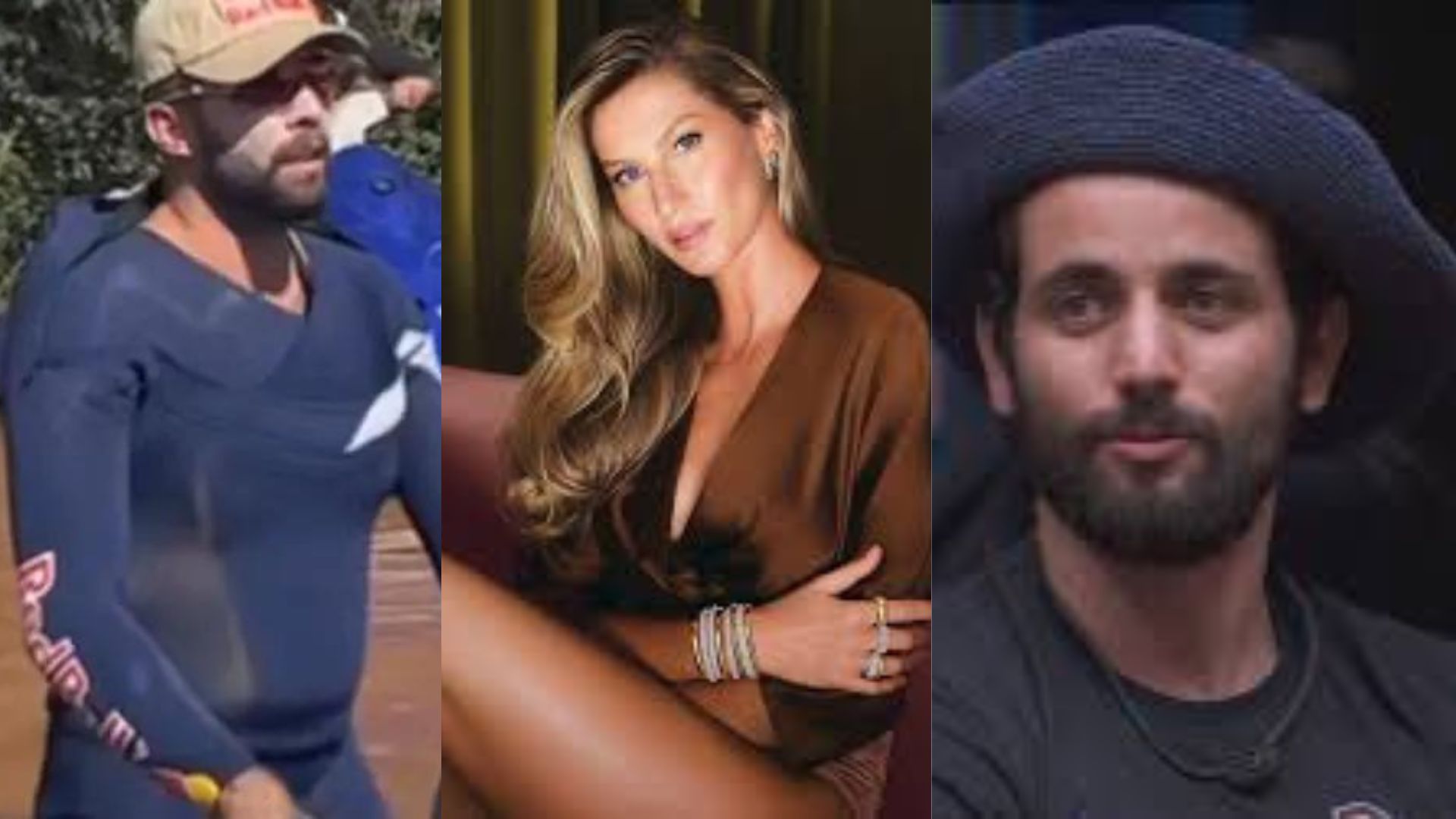 Pedro Scooby, Gisele Bündchen e Ex-BBB Matteus - Reprodução/Instagram