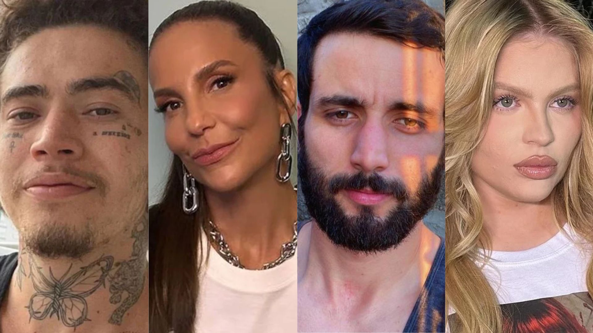 Whindersson, Ivete Sangalo, Matteus e Luisa Sonza -Reprodução/Instagram