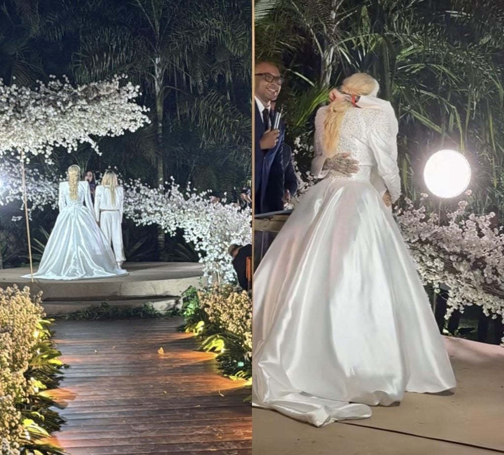 Monique Evans se casa com Cacá Werneck em cerimônia luxuosa no Rio