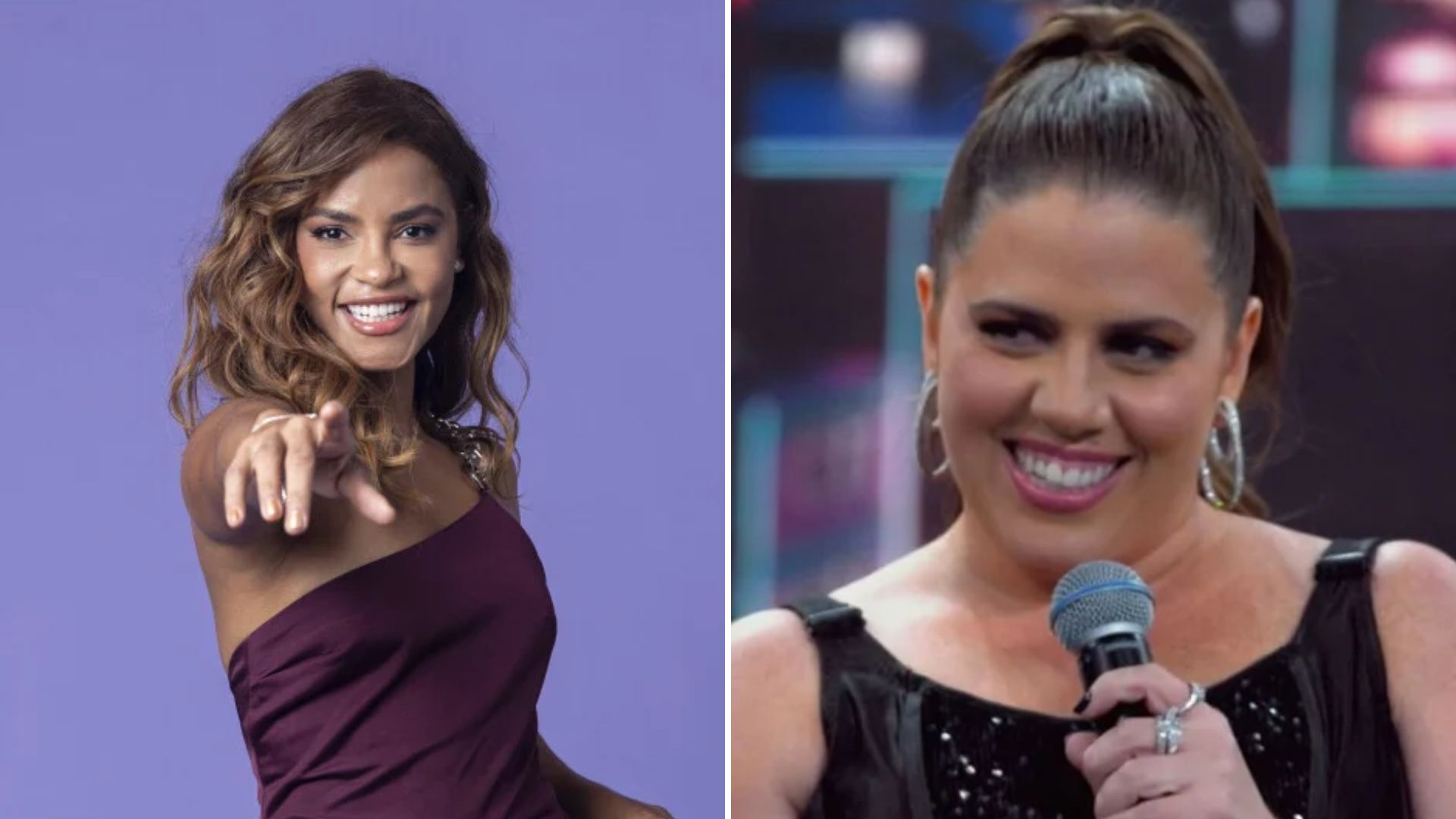 Lucy e Tati - Divulgação/TV Globo