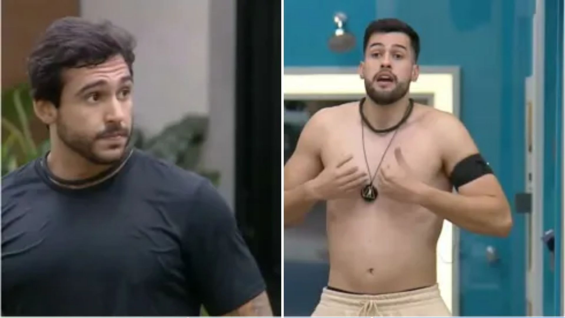 Hadad e Kaio em 'A Grande Conquista' - Reprodução/Playplus