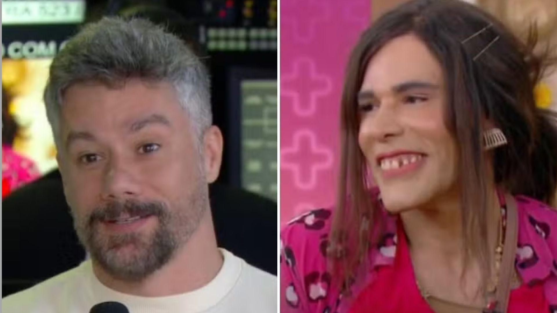 Nelson e Rodrigo Sant’anna – Reprodução/TV Globo