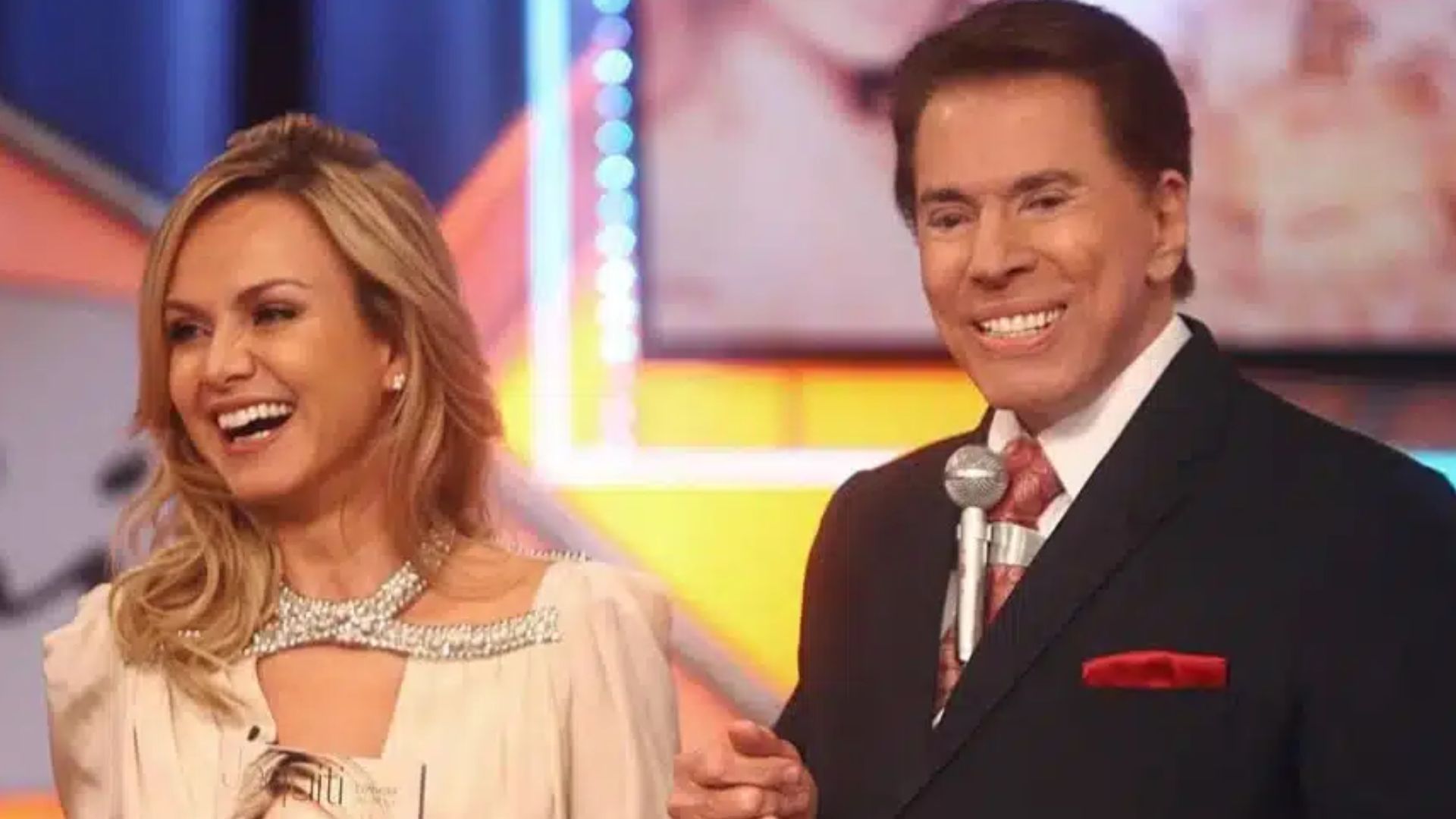 Eliana e Silvio Santos - Reprodução/SBT