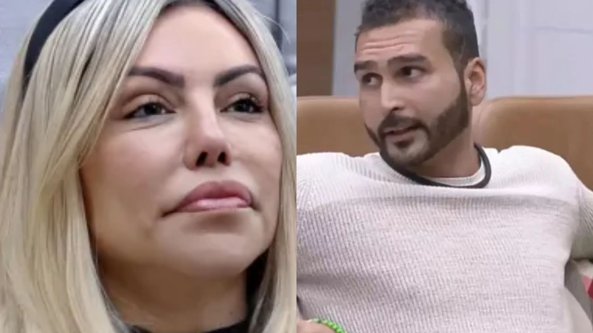Liziane e Brenno em 'A Grande Conquista 2' - Reprodução/Playplus