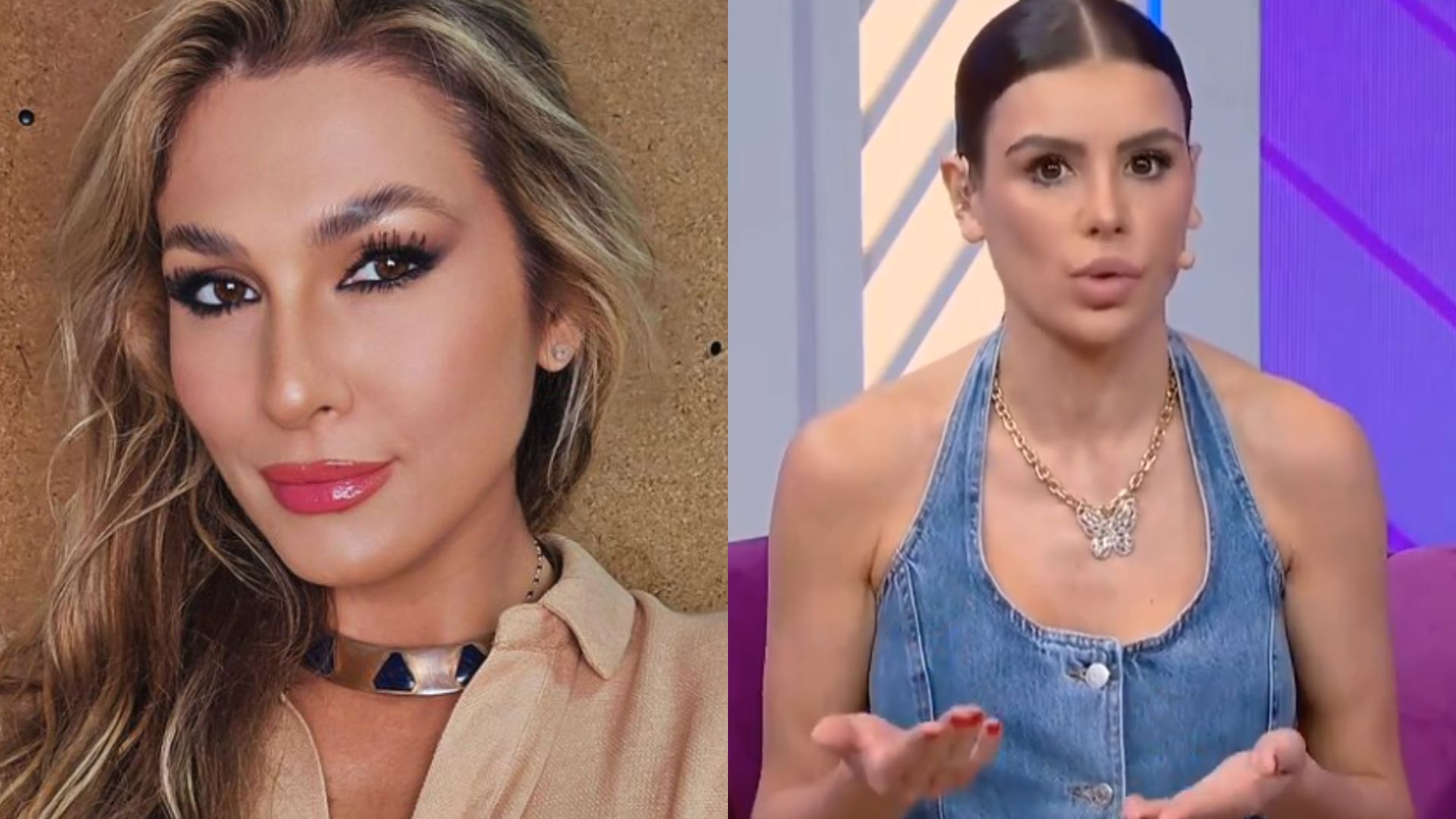 Livia Andrade e Gaby Cabrini - Reprodução/Instagram/SBT