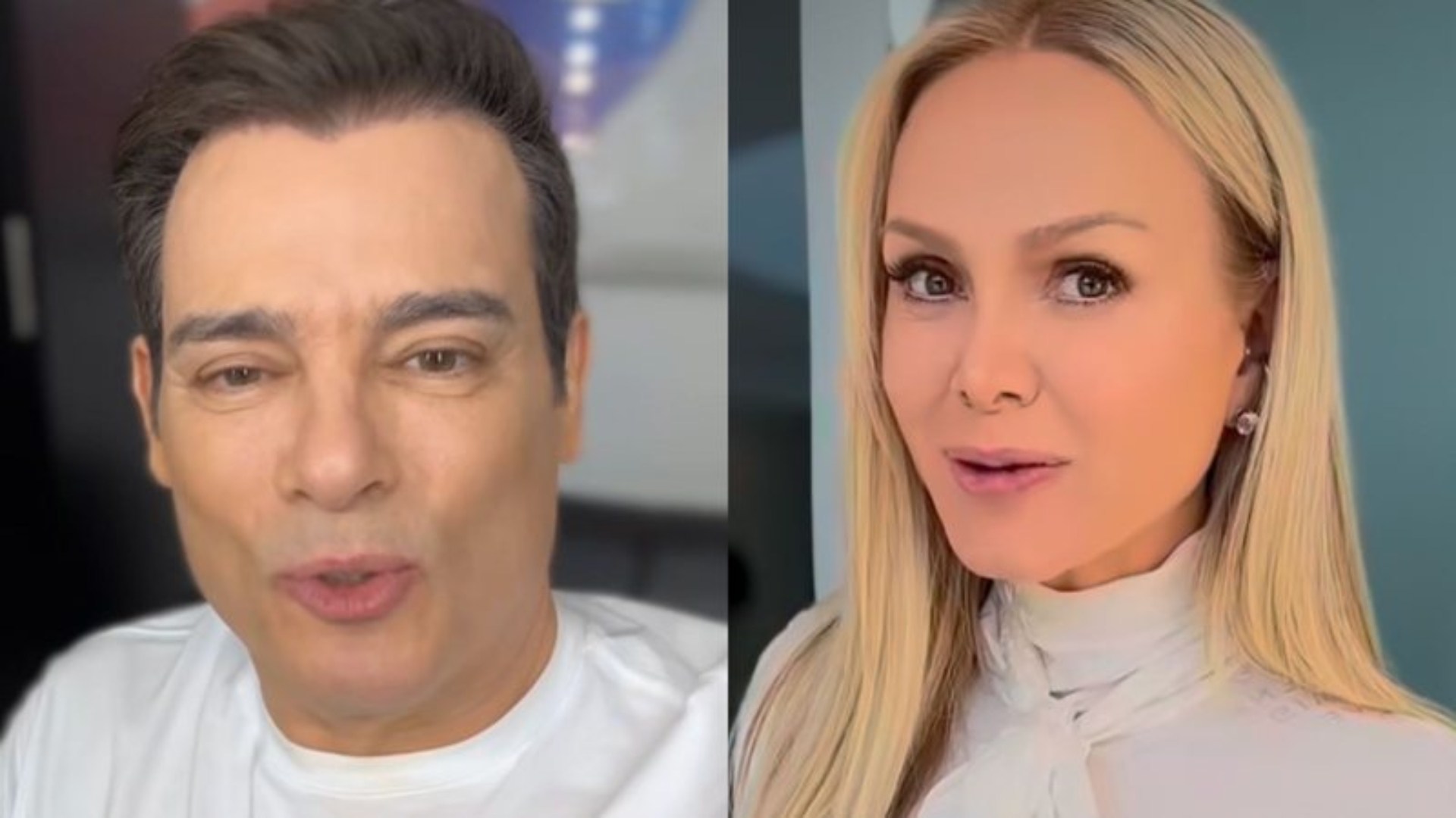 Celso Portiolli e Eliana - Reprodução/Instagram