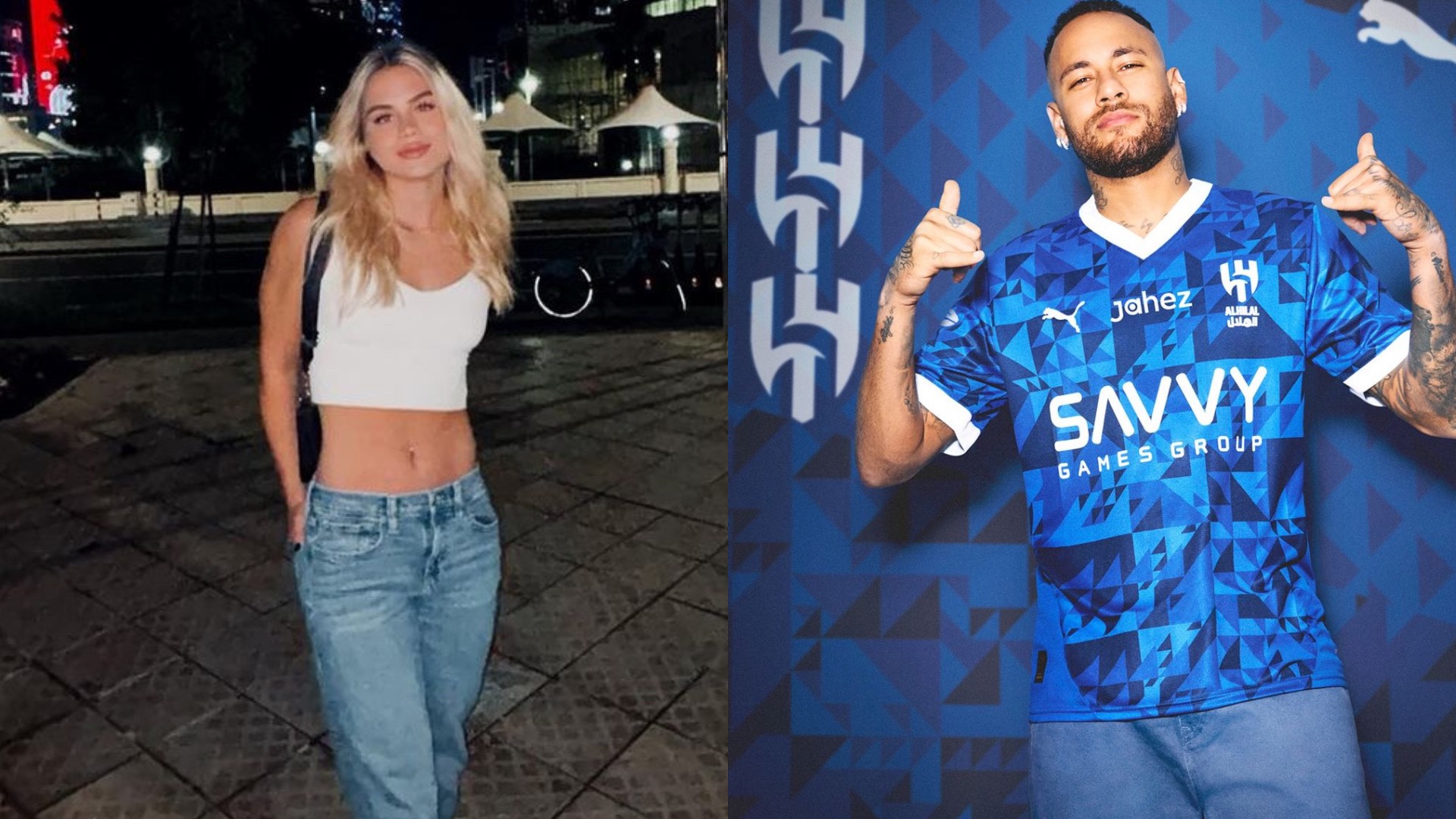 Luana Alonso e Neymar - Reprodução/Instagram