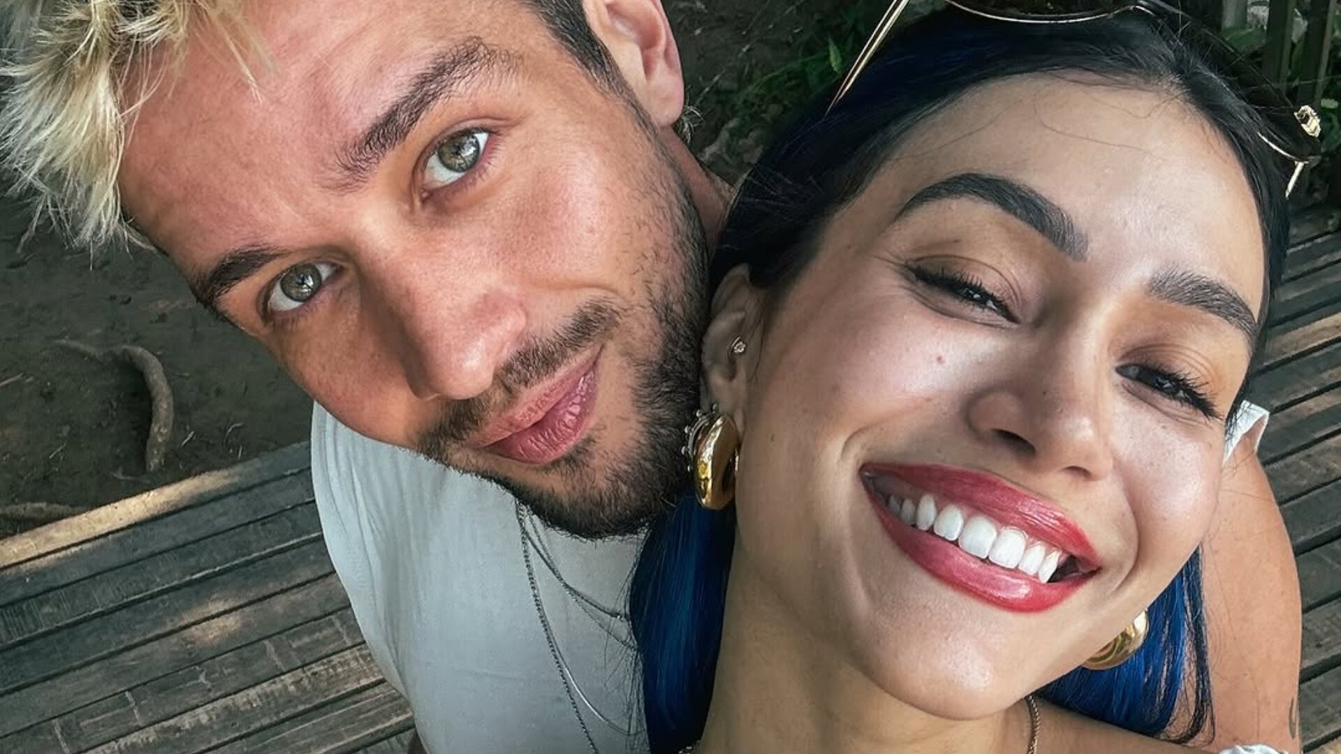 Matheus Torres e Unna X, ex-participantes do 'Estrela da Casa'