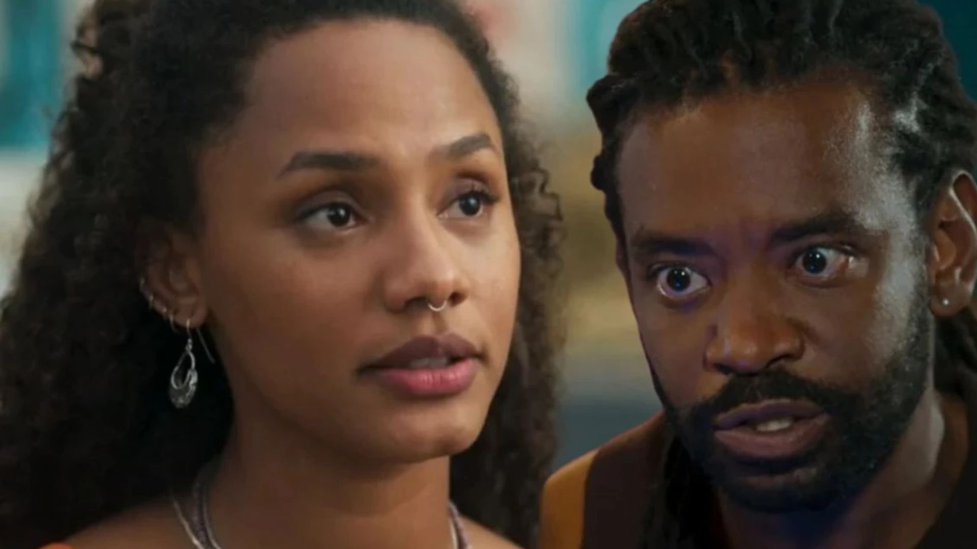 Madalena (Jéssica Ellen) e Jão (Fabrício Boliveira) - Reprodução/TV Globo