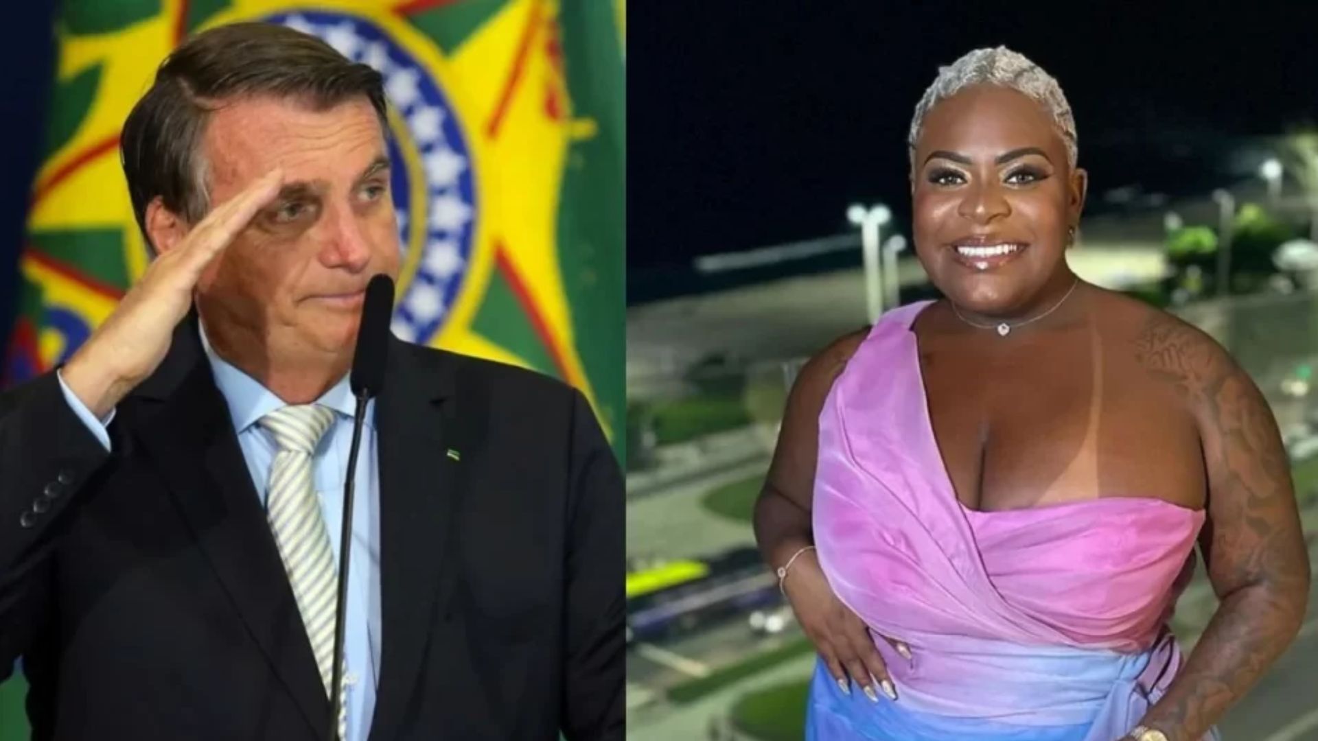 Bolsonaro e Jojo Todynho - Foto/Reprodução