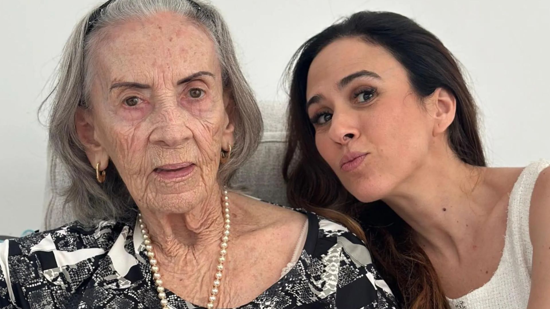 Dona Vera e Tata Werneck - reprodução/Instagram