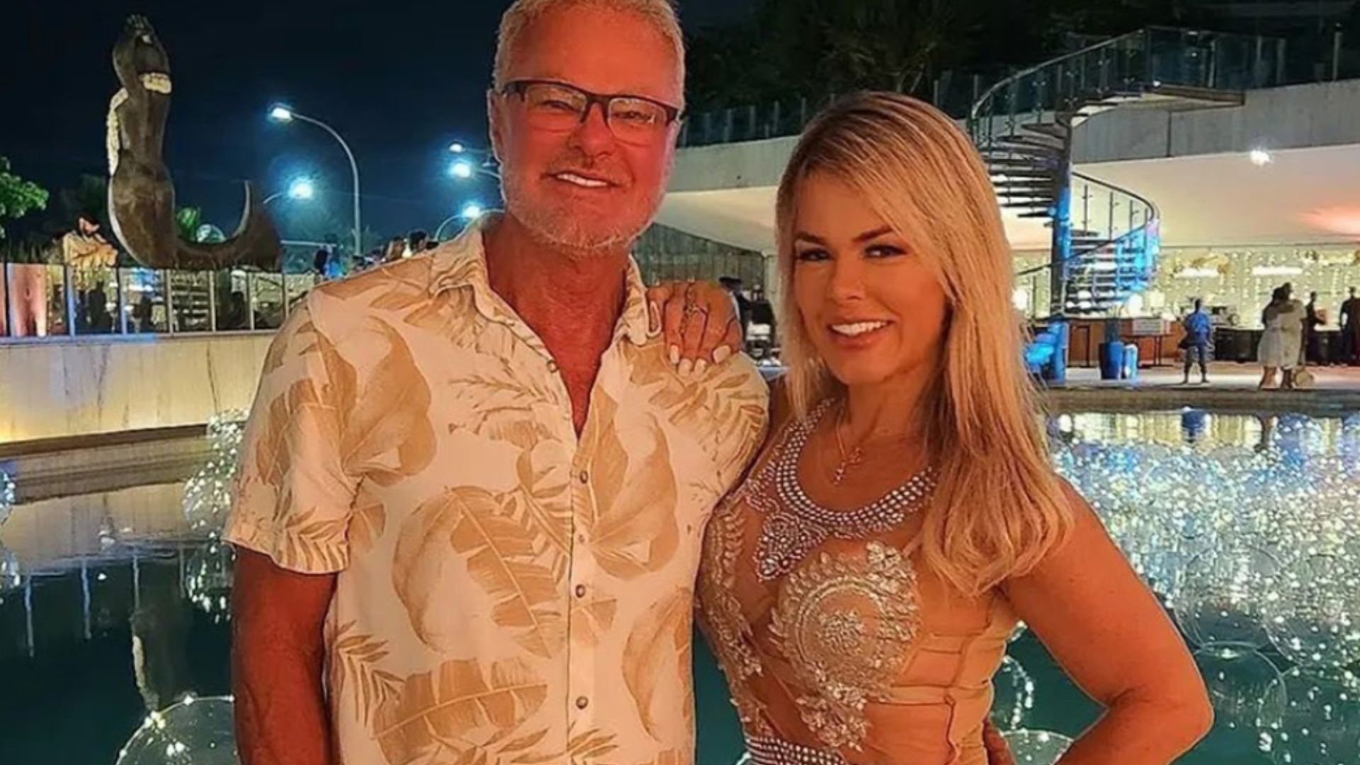 Kadu Moliterno e a esposa - Reprodução/Instagram