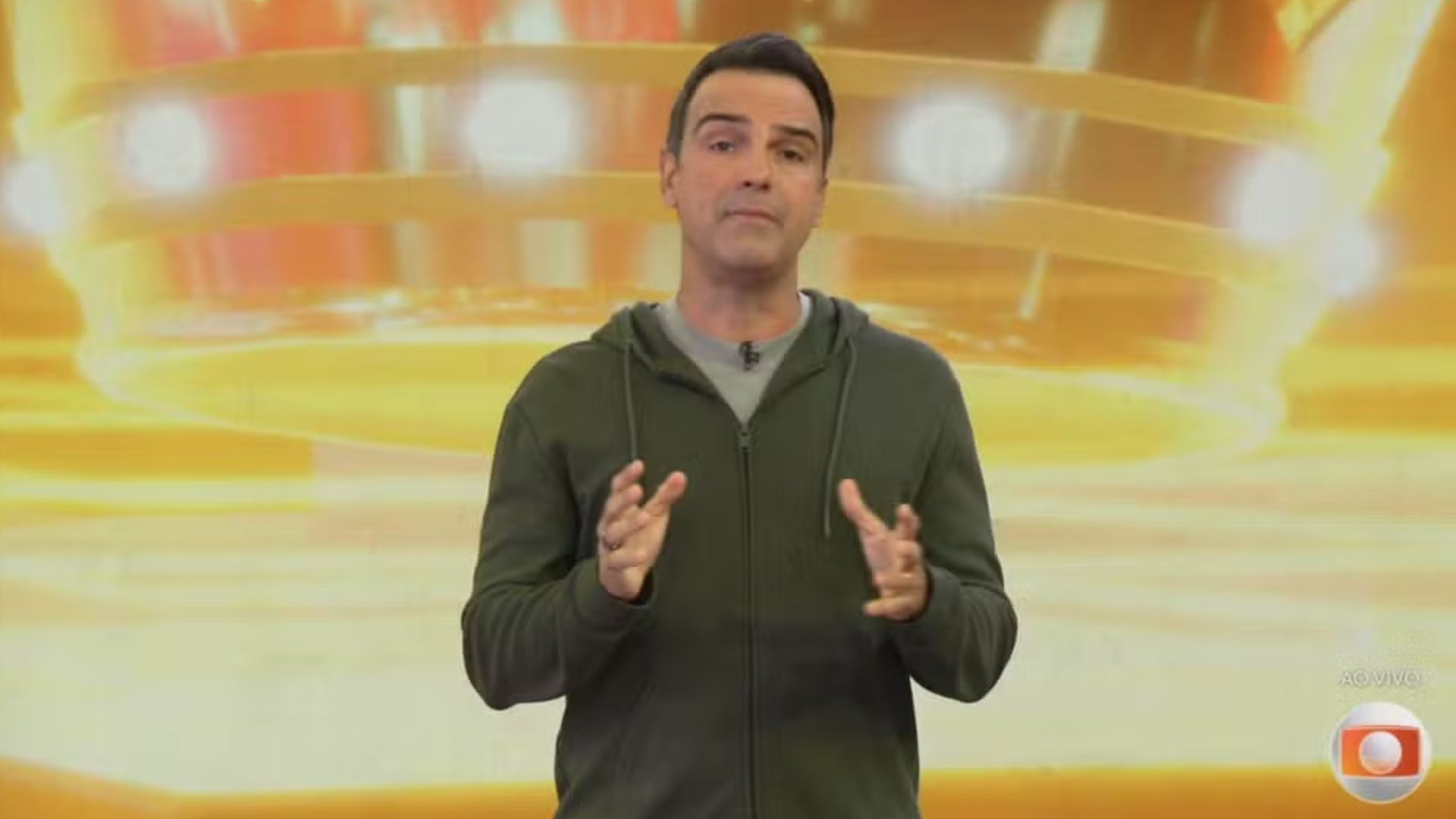Tadeu Schmidt, apresentador do 'BBB 25' - Reprodução/Globo