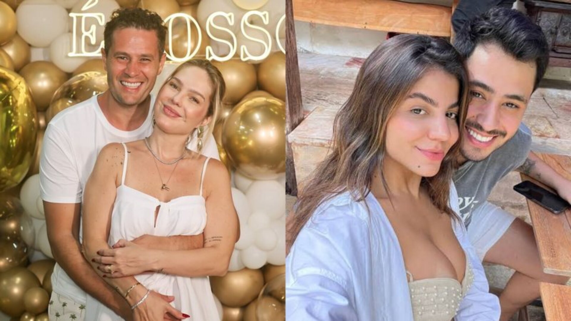 Pedro Leonardo, Thais Gebelein, Hariany Almeida e Matheus Vargas