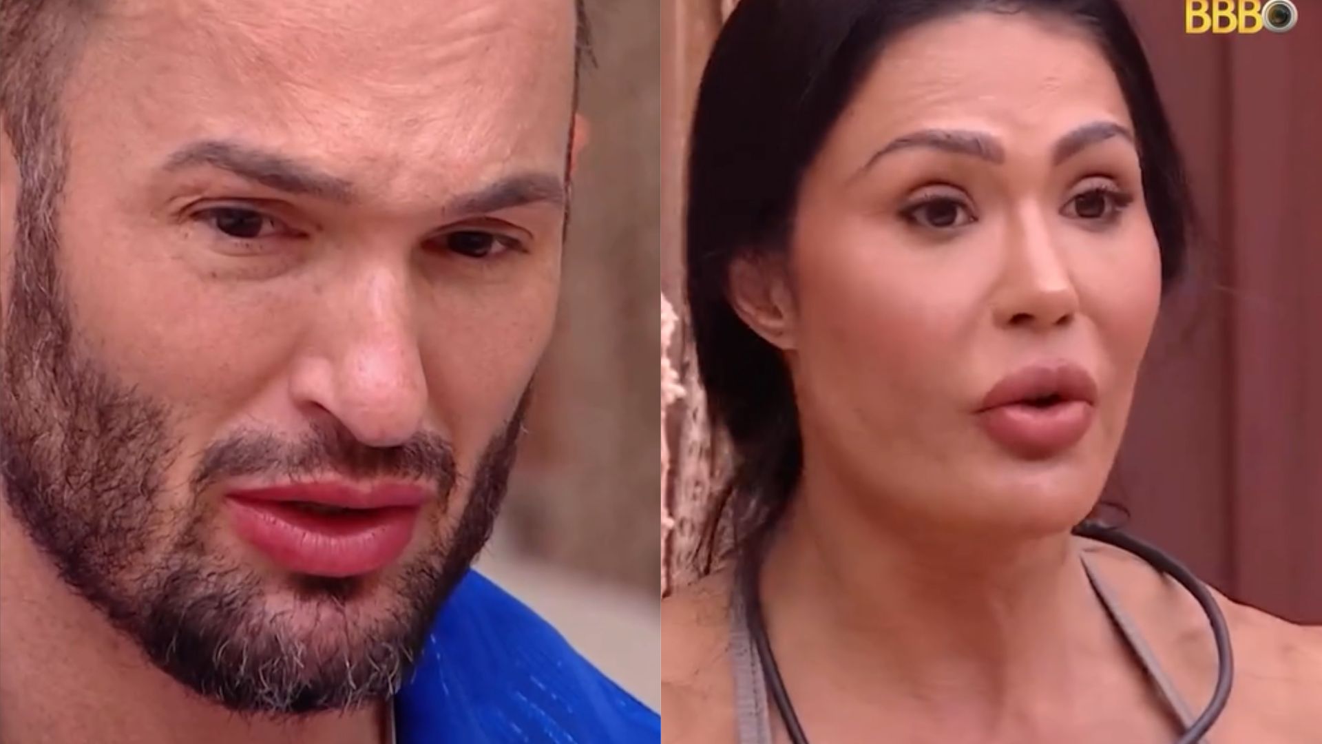 Diego e Gracyanne no 'BBB 25' - Reprodução/Globoplay