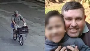 Pai joga filho da ponte - Reprodução/Instagram