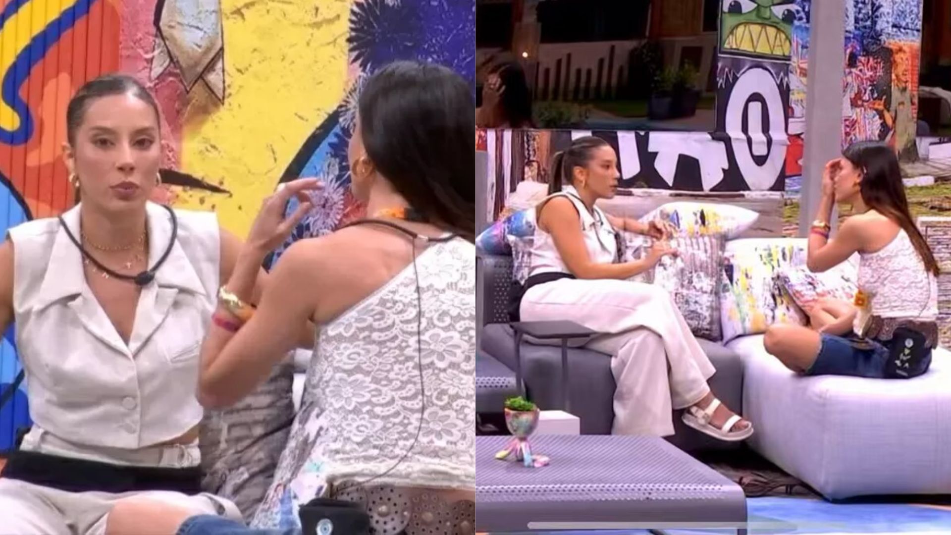 Renata e Vitória no 'BBB 25' - Reprodução/Globoplay