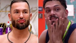 Diego Hypolito e Vinícius no 'BBB 25'