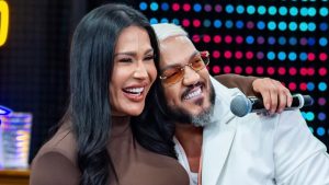 Gracyanne Barbosa e Belo no 'Domingão com Huck'