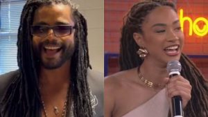 Diogo e Aline, casal do 'BBB 25' - Reprodução/Globo