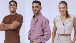 Guilherme, João Pedro, Renata (Reprodução/Globo)