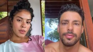 Bella Campos e Cauã Reymond