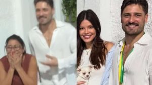 Delma, Daniel Rocha e Vitória Strada após final do 'BBB 25'