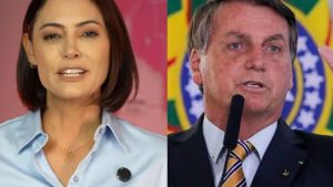 Michelle e Bolsonaro - Reprodução/Instagram