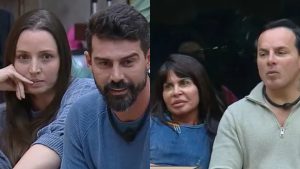 Carol, Radamés, Gretchen e Esdras no 'Power Couple' - Reprodução/Record