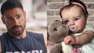 Cesar de 'Vale Tudo' e Bebê Reborn- Globo/Reprodução