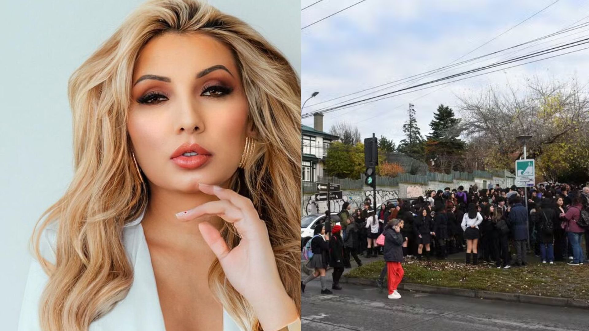 Chaline Grazik faz previsão de desastre no Chile - Foto: Instagram/Rodrigo Maturana/Reuters