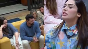 Fran briga com Radamés no 'Power Couple' - Reprodução/Record TV