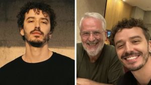 Gabriel Stauffer e o pai, Sérgio Wesley - Reprodução/Instagram
