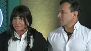 Gretchen e Esdras de Souza no Power Couple - Reprodução/Record