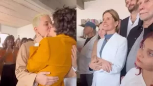 Julia Bloch Anquier, filha de Débora Bloch e Olivier Anquier, casou-se com a cantora Maria Beraldo - Foto: Reprodução/Instagram