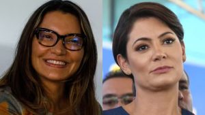 Janja e Michelle Bolsonaro - Reprodução/Redes sociais