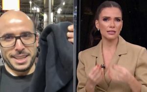 Jornalista da Globo leva bronca por dispensar casaco no frio - Reprodução/Globo