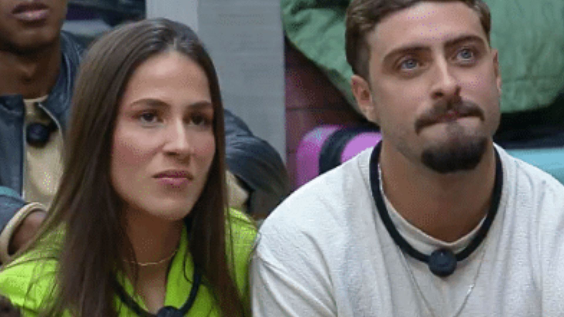 Nat e Eike no 'Power Couple' - Reprodução/Record TV