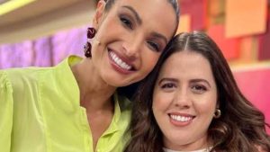 Patrícia Poeta e Tati Machado no 'Encontro' - Reprodução/Redes sociais