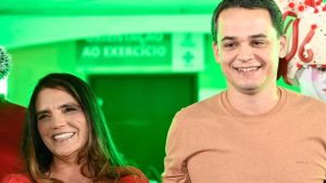 Paula Pazolini e o marido, Lorenzo Pazolini - Reprodução/Instagram