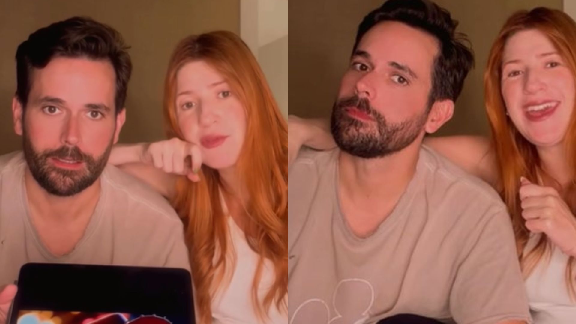 Richard Neuman e Dani Calabresa - Reprodução/Instagram