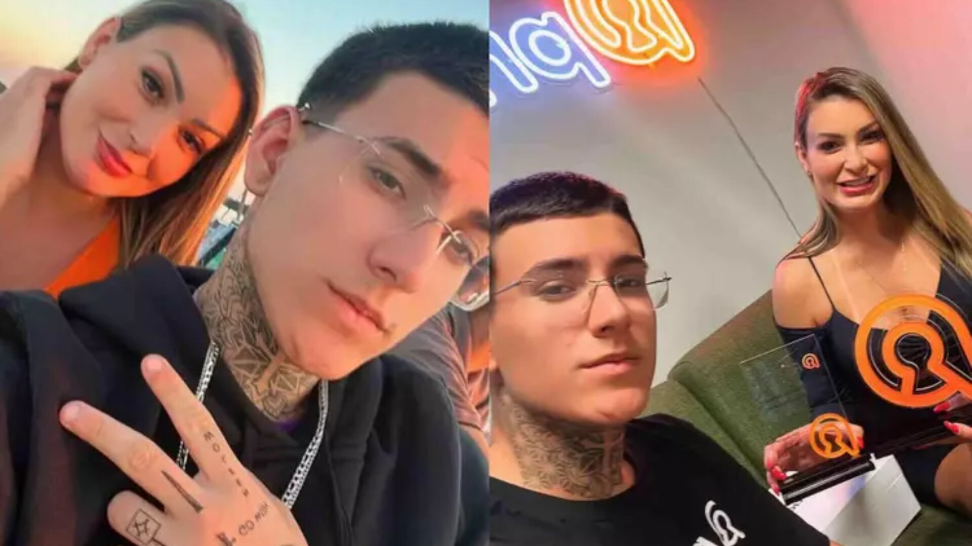 Andressa Urach e filho, Arthur Urach