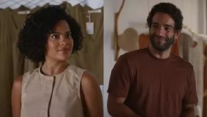 Bella Campos e Humberto Carrão em 'Vale Tudo'