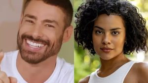 Cauã Reymond e Bella Campos