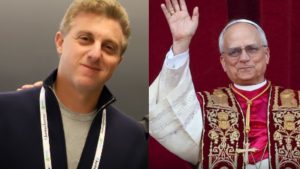 Luciano Huck e novo Papa, Leão XIV